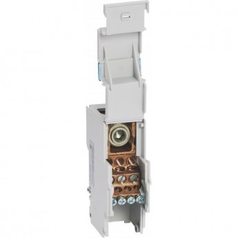 Модульный распределительный блок LEGRAND 1П, 250 A, 11 подключений Модульный распределительный блок LEGRAND 1П, 250 A, 11 подключений