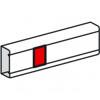 Накладка на стык крышки LEGRAND для кабель-каналов Metra 160x50