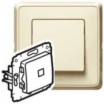 Коробка LEGRAND Cariva для накладного монтажа высота 36 мм слоновая кость Коробка LEGRAND Cariva для накладного монтажа высота 36 мм слоновая кость